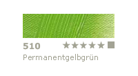 Farba olejna Schmincke Norma Professional 120 ml nr 510 Permanent Yellowish-Green - gart.pl