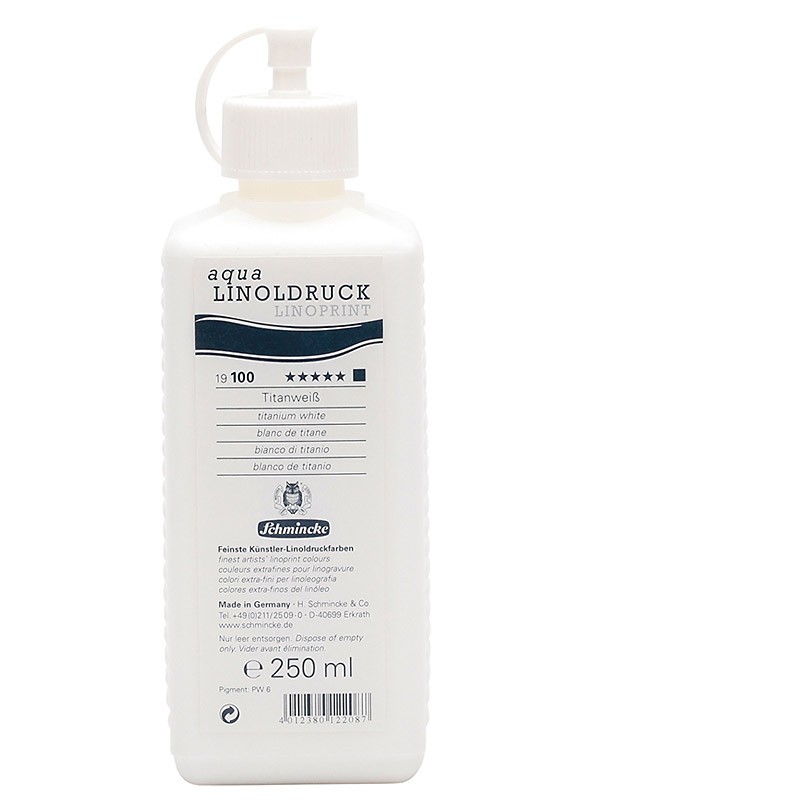 farba do linorytu Schmincke AQUA LINOPRINT nr 100 - 250 ml