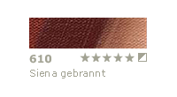 Farba olejna Schmincke Norma Professional 120 ml nr 610 Burnt Sienna - gart.pl