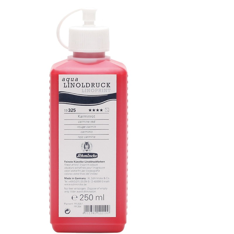 farba do linorytu Schmincke AQUA LINOPRINT nr 325 - 250 ml