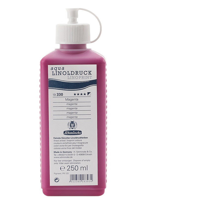 farba do linorytu Schmincke AQUA LINOPRINT nr 330 - 250 ml