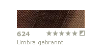 Farba olejna Schmincke Norma Professional 120 ml nr 624 Burnt Umber - gart.pl
