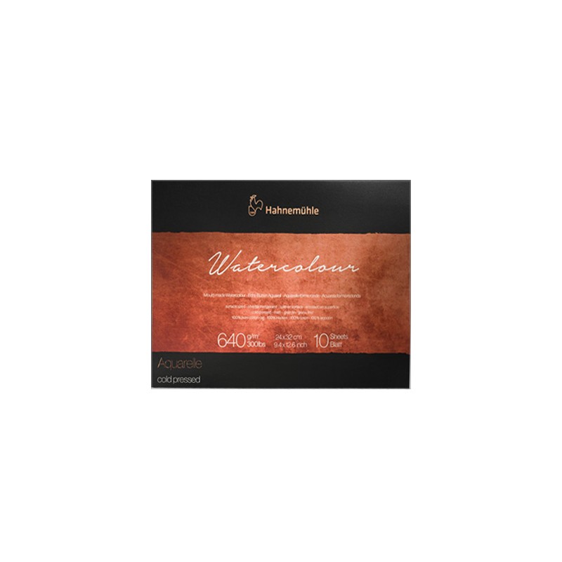 Watercolour 640 g cold pressed blok do akwareli 100% bawełny - sklep dla artystów plastyków GART