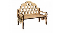 Sofa dla lalek CLASSIC do samodzielnego montażu – 11,2 x 6 x 10 cm - art. 287430