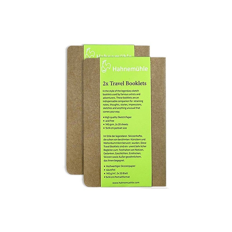 Travel Booklets 140g - podwójny szkicownik - sklep dla plastyków Gart