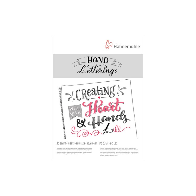 HAND Lettering 170g blok do letteringu  - SKLEP DLA PLASYTKÓW GART