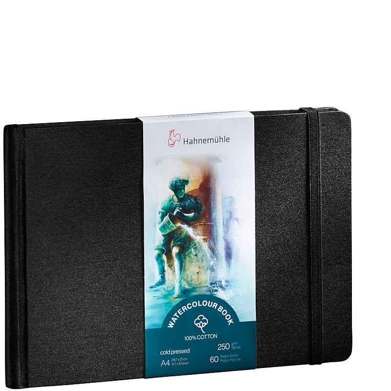 Watercolour Book 250 g bawełniany szkicownik do akwareli A4 pejzaż