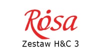 Rosa Talent HOBBY & CRAFT zestaw pedzli do prac dekoratorskich nr 3 w plastikowym etui - H&C 3