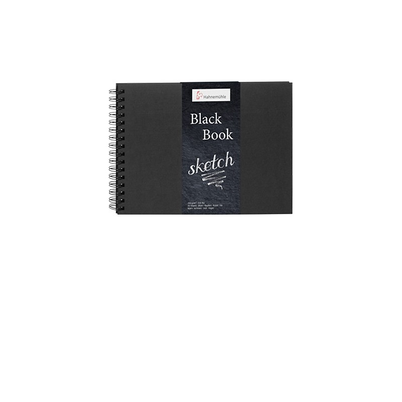 Black Book 250g szkicownik na spirali - sklep dla plastyków Gart