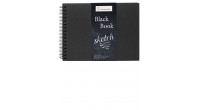 Black Book 250g szkicownik na spirali - sklep dla plastyków Gart