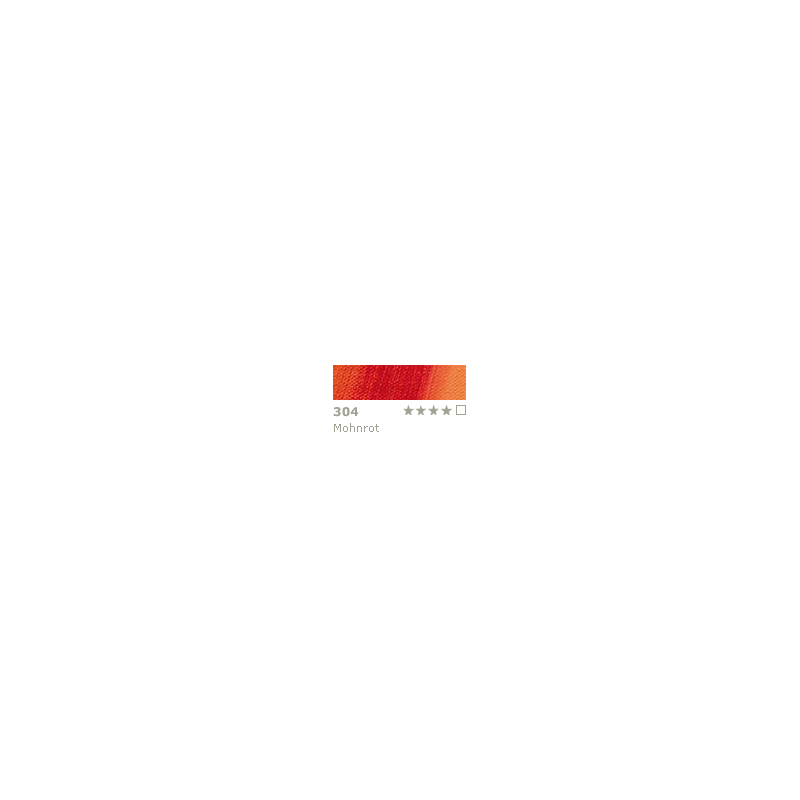 Farba olejna Schmincke Norma Professional nr 304 Poppy Red - gart.pl
