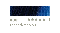 Farba olejna Schmincke Norma Professional nr 400 Indanthrene Blue - gart.pl