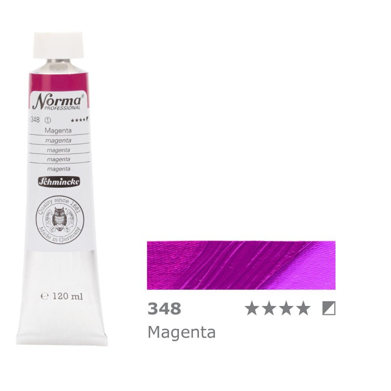 Farba olejna Schmincke Norma Professional 120 ml nr 348 Magenta - gart.pl