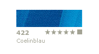 Farba olejna Schmincke Norma Professional 120 ml nr 422 Cerulean Blue - gart.pl